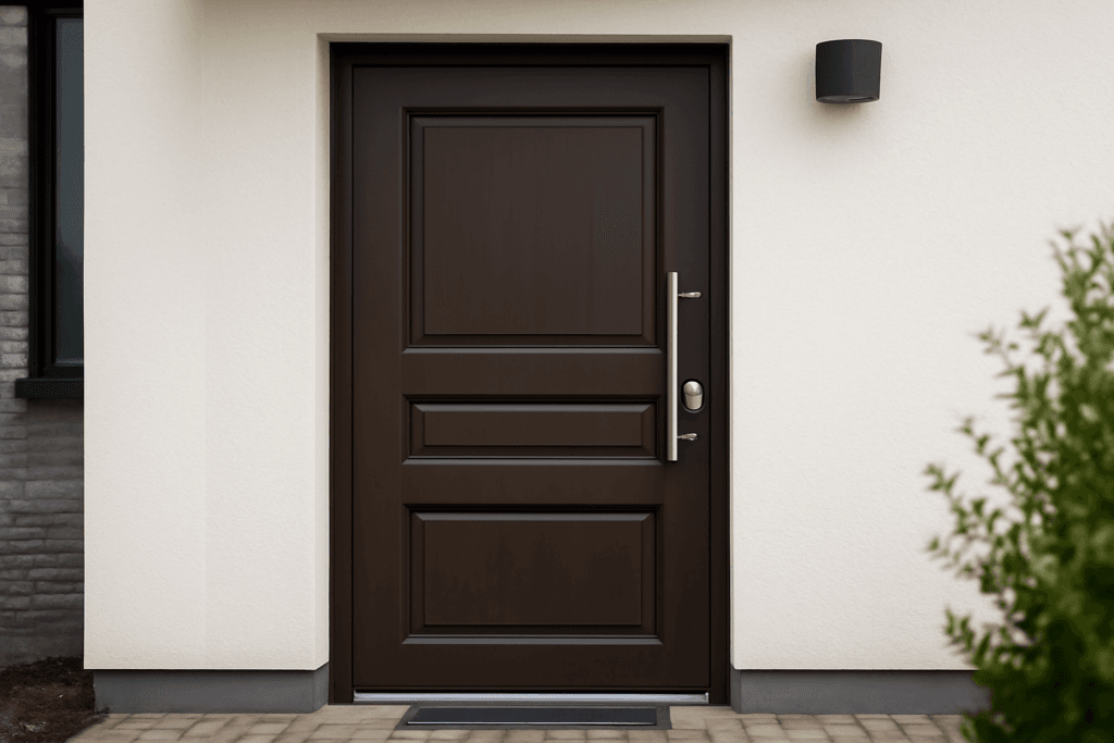 Drzwi zewnętrzowe PCV antywłamaniowe klasa RC2