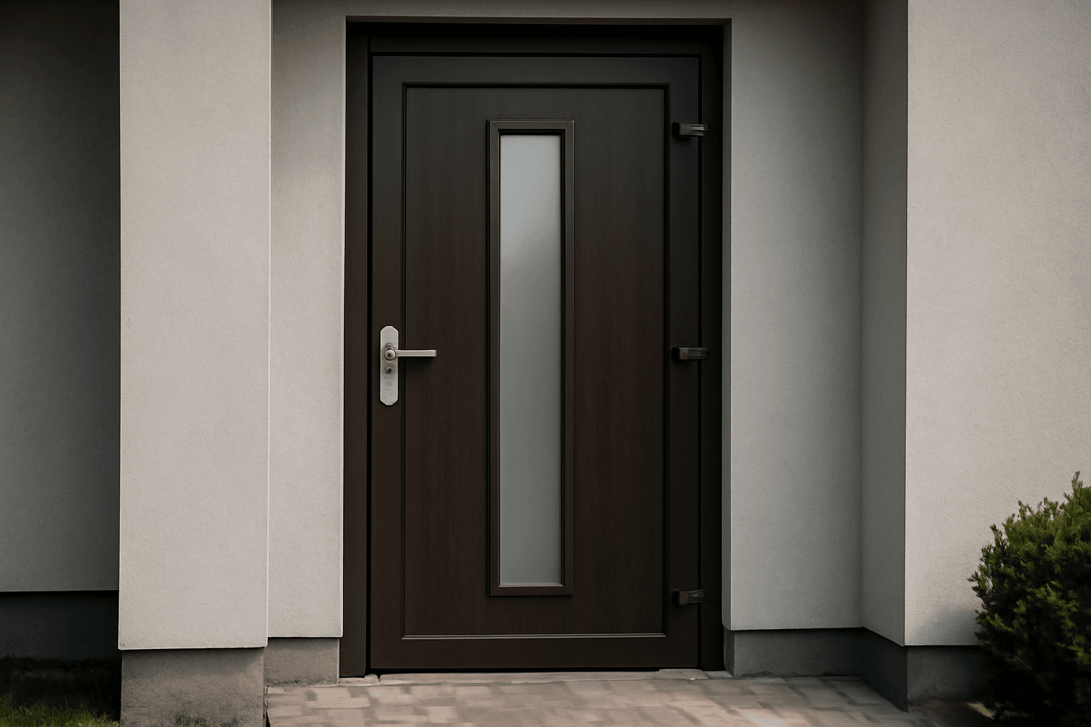 Drzwi zewnętrzowe PCV antywłamaniowe klasa RC2