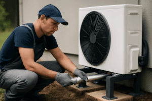 Pompa ciepła powietrze woda montaż krok po kroku