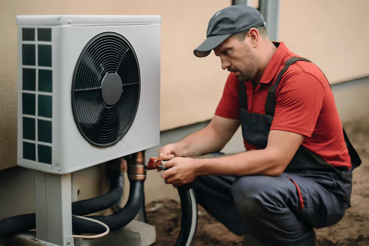 Pompa ciepła powietrze woda montaż krok po kroku