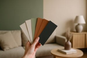 Dobór kolorów ścian do wnętrza