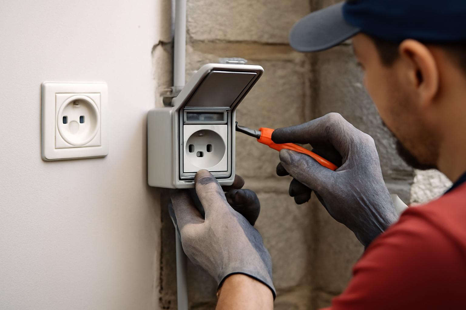 Instalacja elektryczna natynkowa