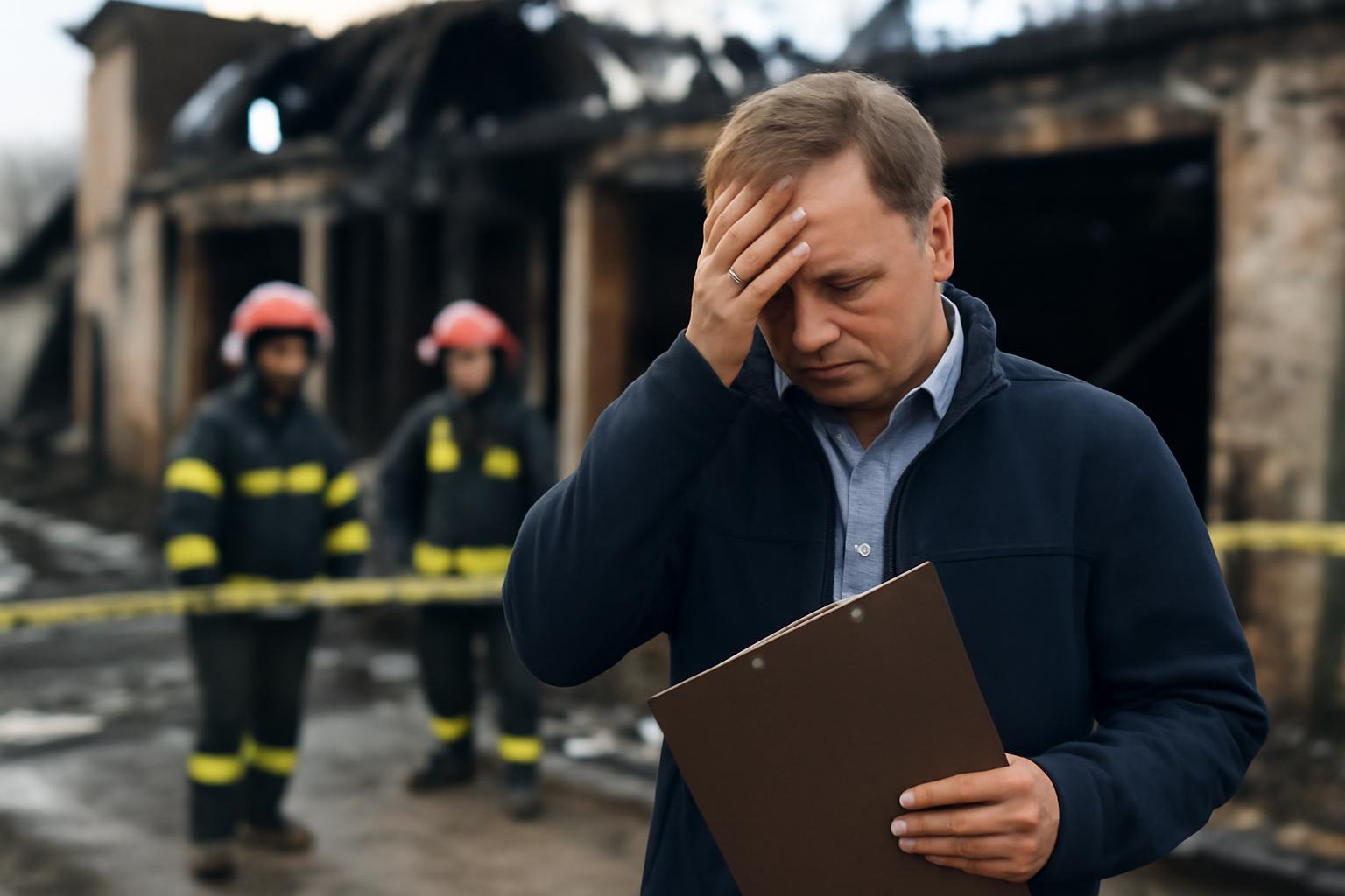 Pierwsze kroki po pożarze domu lub mieszkania