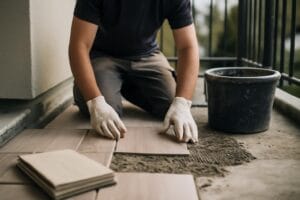 Układanie płytek na balkonie: dobór materiałów i montaż