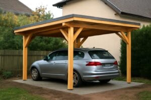 Wiata garażowa bez pozwolenia – warunki i formalności