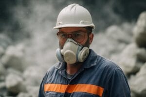 Zagrożenia i BHP przy krzemionce krystalicznej